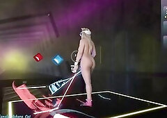 ❗️Play in nature's garb in Beat Saber with sextoy inside! Super Shy Expert level