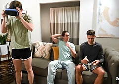 Steaming-hot Hookups Under One Roof With Caleb Manning And Jake Preston