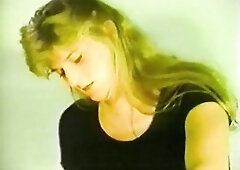 Female gets spanked and made to eat vagina afterward. Then gets her moist snatch screwed with a large belt-on sextoy.