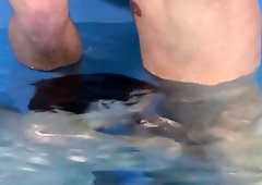 Bare 3 Way At The Pool