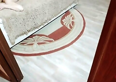 Mature blonde rides and sucks cock in a luxury hotel before taking cum on her face