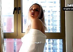 Maid Offers Extra Services: Sloppy Deepthroat & Hard Fuck In Extreme Flexible Poses With Facial - Flexy Lover