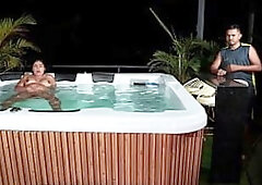 POOL TECHNICIAN GETS FUCKED BY A HORNY MILF - TOMMY MILLER