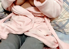 Busty Chinese girlfriend gaming and fucking - homemade