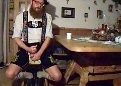 Edging in the leather pants 1