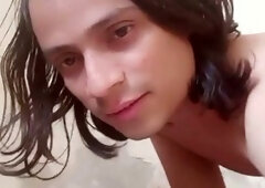 Hot encounter with an Indian crossdresser in Pune City - Asslicking, bareback anal and cumming!