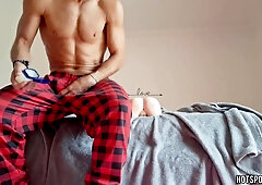 Woke Up Rigid: Stuffing My Meaty Pink cigar into a Fucktoy Until I Jizm