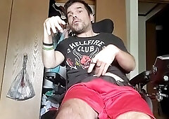 Guided, hung dad cam show, solo cumming fast