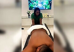 Real amateur pair experience. See as I put on my specific massage uniform to deliver a slick, intensive oiled session that builds enormous tension up 