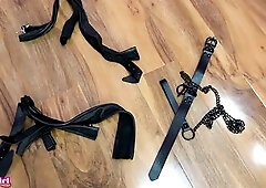 I’m exposed on my knees, talking directly to u, Sir. I’m bored of expecting for u to tie me up, so I resolve to do it myself – in one of my belo