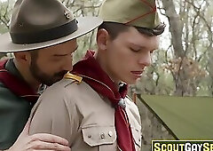 Twink Ethan Tate enjoying Tucker Barrett huge dick