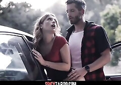 Hot babe banged outdoor - Kristen Scott