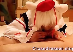 Amateur Asian teen blowjob