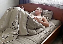 Moist homemade masturbation. Watching porn # two