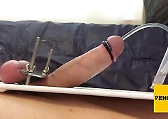 Twink's Urethral E-Stim Orgasm