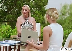 Everywhere she goes Blake attracts looks, and this blonde beauty loves to tease guys who don't stand a chance. Only a guy who can get on her leve