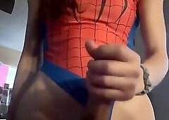 big dick spidergrl cum