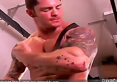 Mitchell Rock - Leather Jockstrap