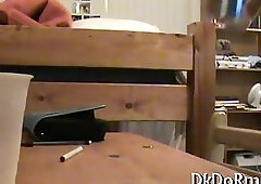 Gay takes off pants at a party