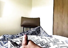 My roommate CATCHES me by pulling my GANZO and asks me to supplicate me to put my schlong in her constricted vagina until this babe CUMS