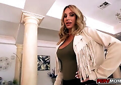 Stepson Getting Mad At His Stepmom Sarah With Sarah Jessie, Amber Sex And Sarah S