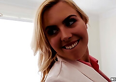 Lets Try Butt Fuck - Horny Blondie Fucks Doctor 1 - Michael Vegas