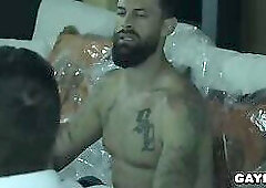 Sexy man Alpha Wolfe fucked good looking guy Roman Todd