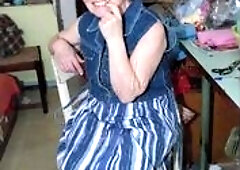 Although the grandmothers are old and fat, they can put on a good show