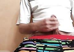 the teacher jerks off my cock in advance of the exam so that I don't get nervous