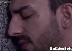 UK otter spunked after cockriding in the bar