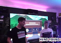 Shocking ten Man Gang Cumming up FIT 19yr SUPER-CUTE AS SMASH