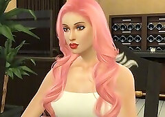 2 Guys share Futa Stripper in Diva Diner I Episode 50
