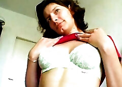 German Mature Plays With Her Twat