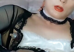 Lola Dildoing Her Cares Away