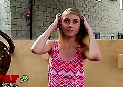 MY GF - Fed Up With Her Boyfriend, Hannah Hays Finds Intensive Excitement In Ken’s Palpitating Wang