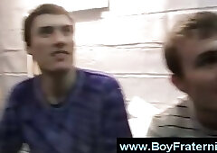 Frat pledges tricked assfuck gay stud