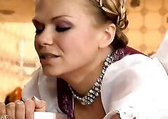 But this experienced farm-girl knows how to handle it!