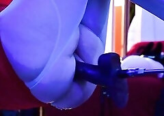 Amy Kitty's: If it Fits.. I Sits!! ft. Lovense Sex Machine w/Realcock2 (Honest Sex Toy Review)