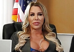 Shemale boss Marissa Minx anals employee