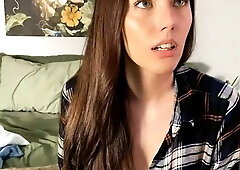 Hottest brunette solo webcam masturbation 2