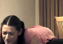 Baby Doll - Punishment For A Fibber- - Bare Bottom Belting Promo