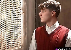 Tyler was so ready that he moved right into sex