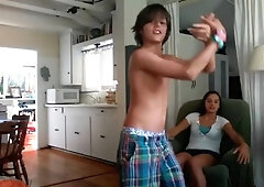 A103 Cute Dancing Boy