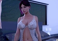 Busty brunette teenager ready to play and have some fun