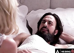 Wild Bisex Three-some With Nice-looking Wife Adira Allure