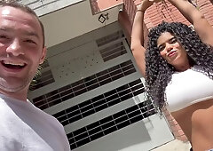 BWC Pounds Curvt Latina Into Cumshot