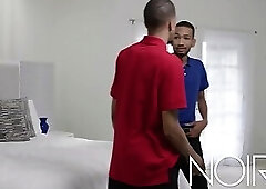 I fuck the delivery man and he has a huge dick