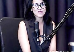 JULIA FONTANELLI'S MOST EXCELLENT MOMENTS ON PRELIMINARY PODCAST WITH BIA HAWT - PART three (SEE ON: SHEER/RED)