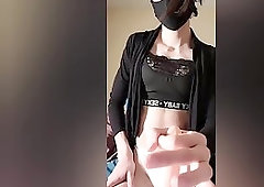 Small penis humiliation (hands free cum)