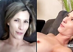 Mother I'd Like To Fuck gets screwed by machine and get caught by the naighbor